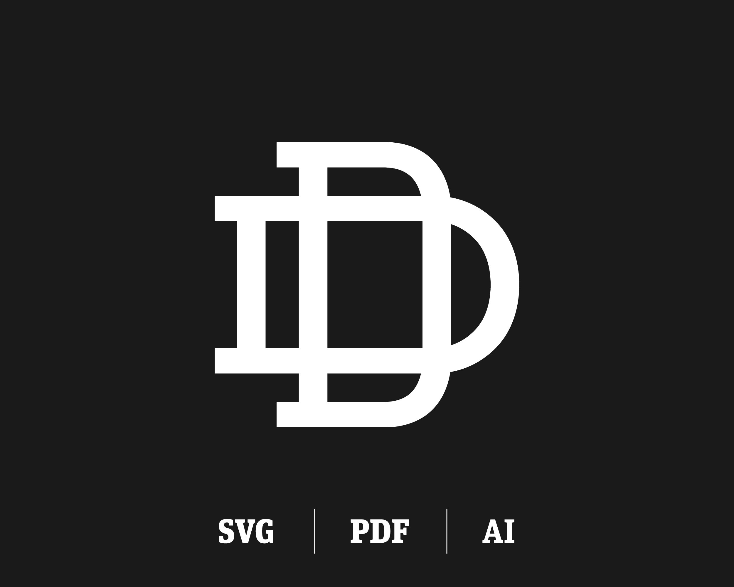 ◇DAKS◇ [MODERN DD] Black DD logo cowhide business card wal Interlocking DD Monogram, Double Initial D Monogram Logo