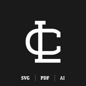 May include: A white monogram logo with the letters "IC" intertwined. The letters are in a bold, sans-serif font. The logo is on a black background.