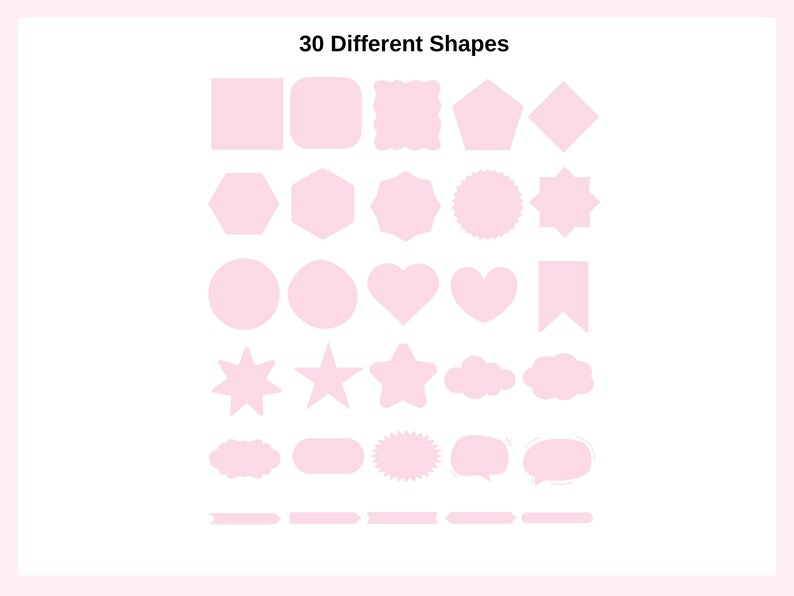 900 Transparent Digital Sticky Notes, 30 Colors (PNG Sticker) - Etsy