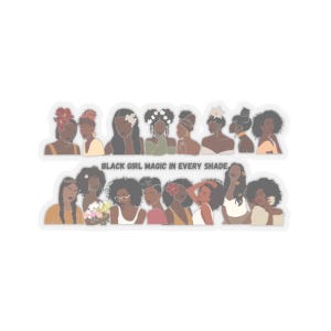 Black Girl Magic Sticker
