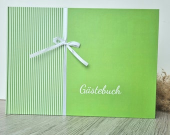Gästebuch Blanko - Grün