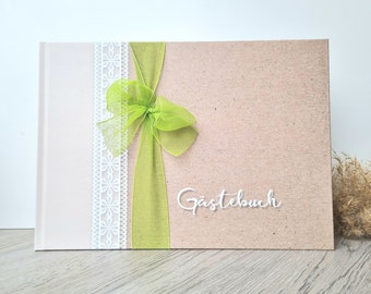 Guest Book Blank - Vintage