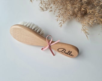 Babyhaarbürste personalisiert | Haarbürste für Babys | Haarbürste für Kleinkinder