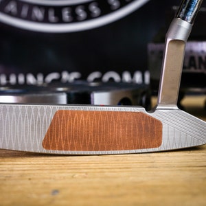044 Custom Putter with a deep milled face – Custom Hand Milled Putters