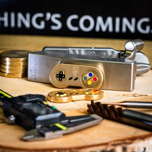 Ball Marker-Retro Game Controller-Brass