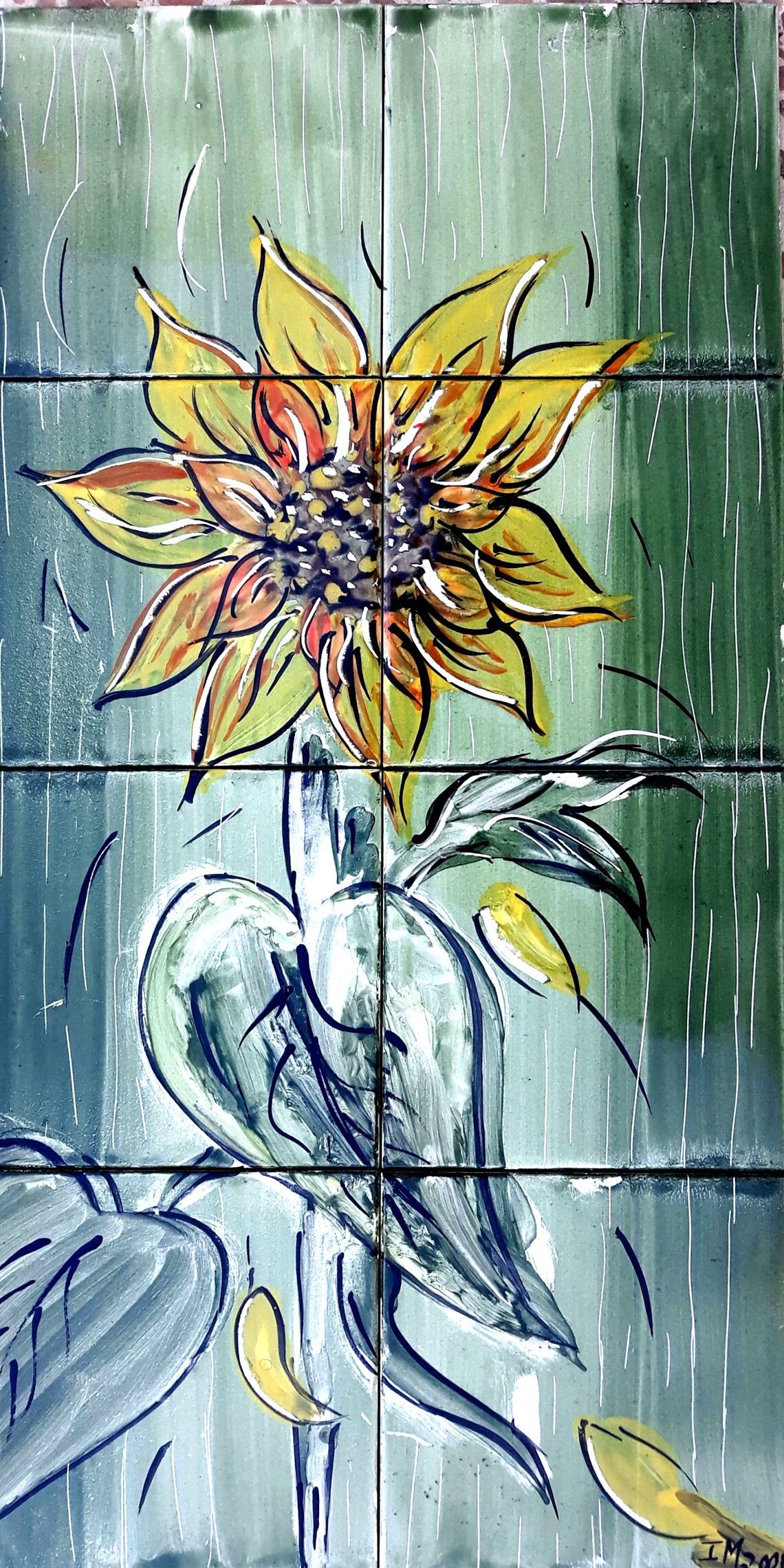 Architectural Tiles, Hand Painted Mosaic Murals, French Country Design