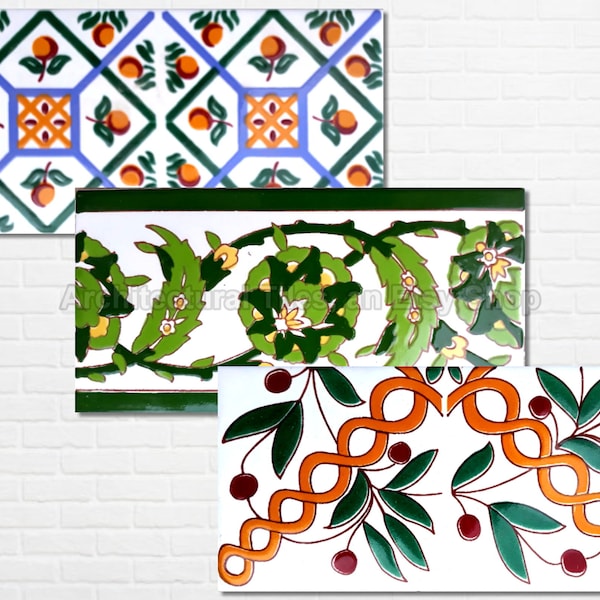 Kitchen Border Tiles Etsy