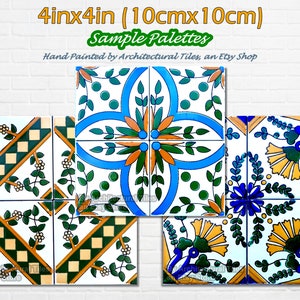 4inx4in Architectural Wall Ceramic Tiles, Kitchen Backsplash, Bathroom, Swimming Pool Waterline Border Tiles Collection