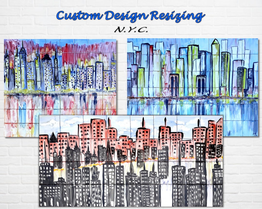 Architectural Tiles, Hand Painted Mosaic Murals, New York City Design ...