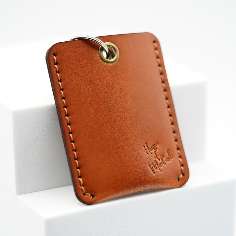 Car Alarm / Tag / Tracker Fob Case / Pouch / Holder Buck Brown Etsy