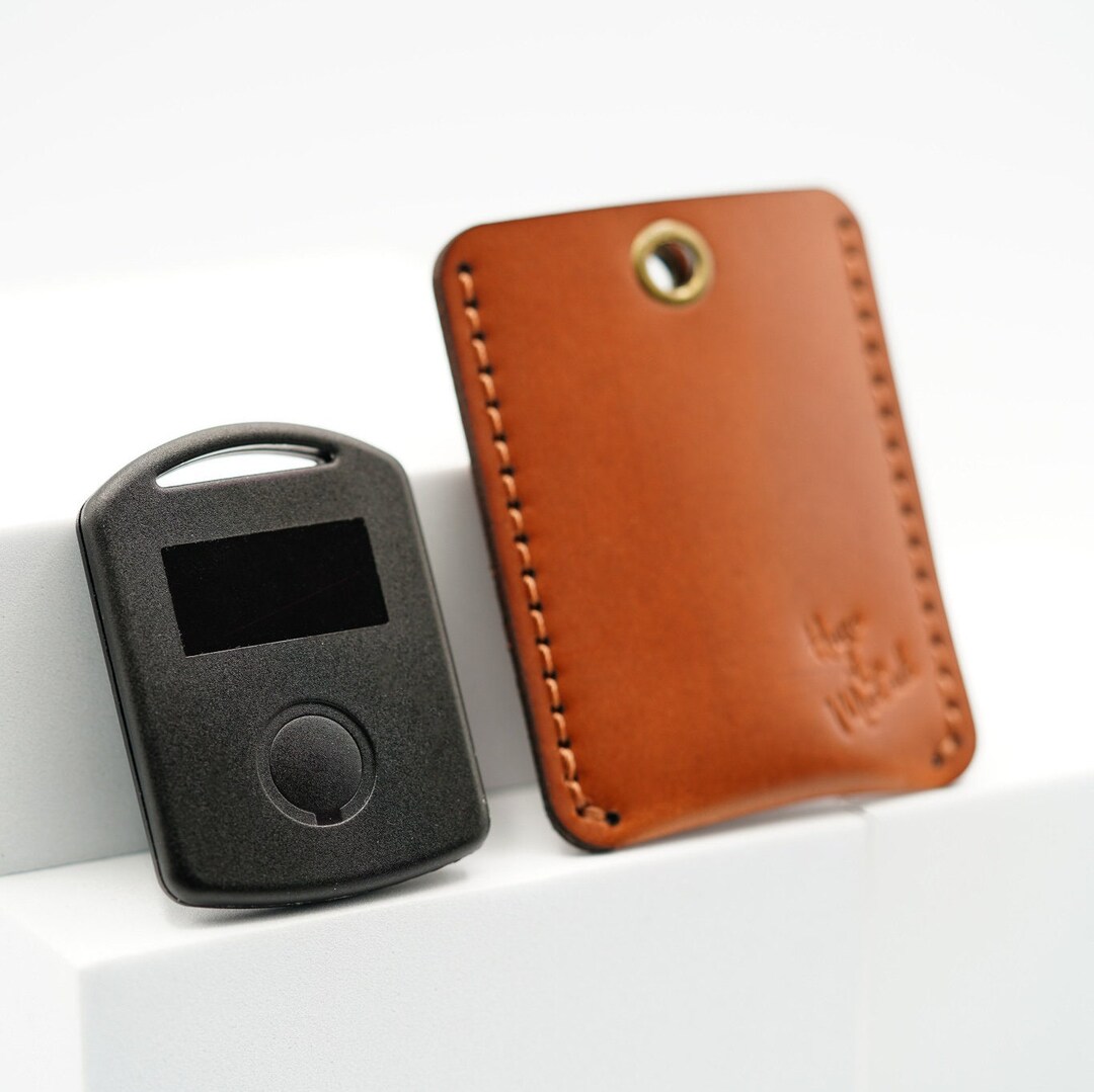 Car Alarm / Tag / Tracker Fob Case / Pouch / Holder Buck Brown Etsy