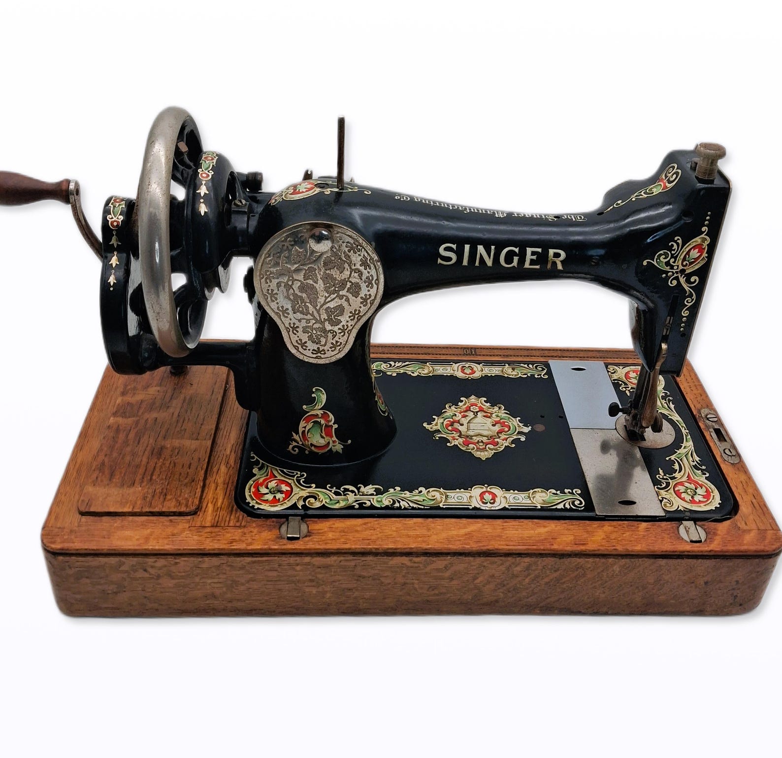 Singer Hand Machine Singer 128K Hand Crank Sewing Machine – 1915 - Etsy
