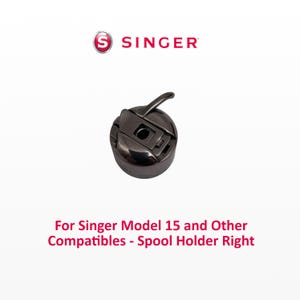 Metal Shuttle Bobbin Holder for Singer Sewing Machine Models 15, 15K Simanco 125291 and Other Compatible Sewing Machines