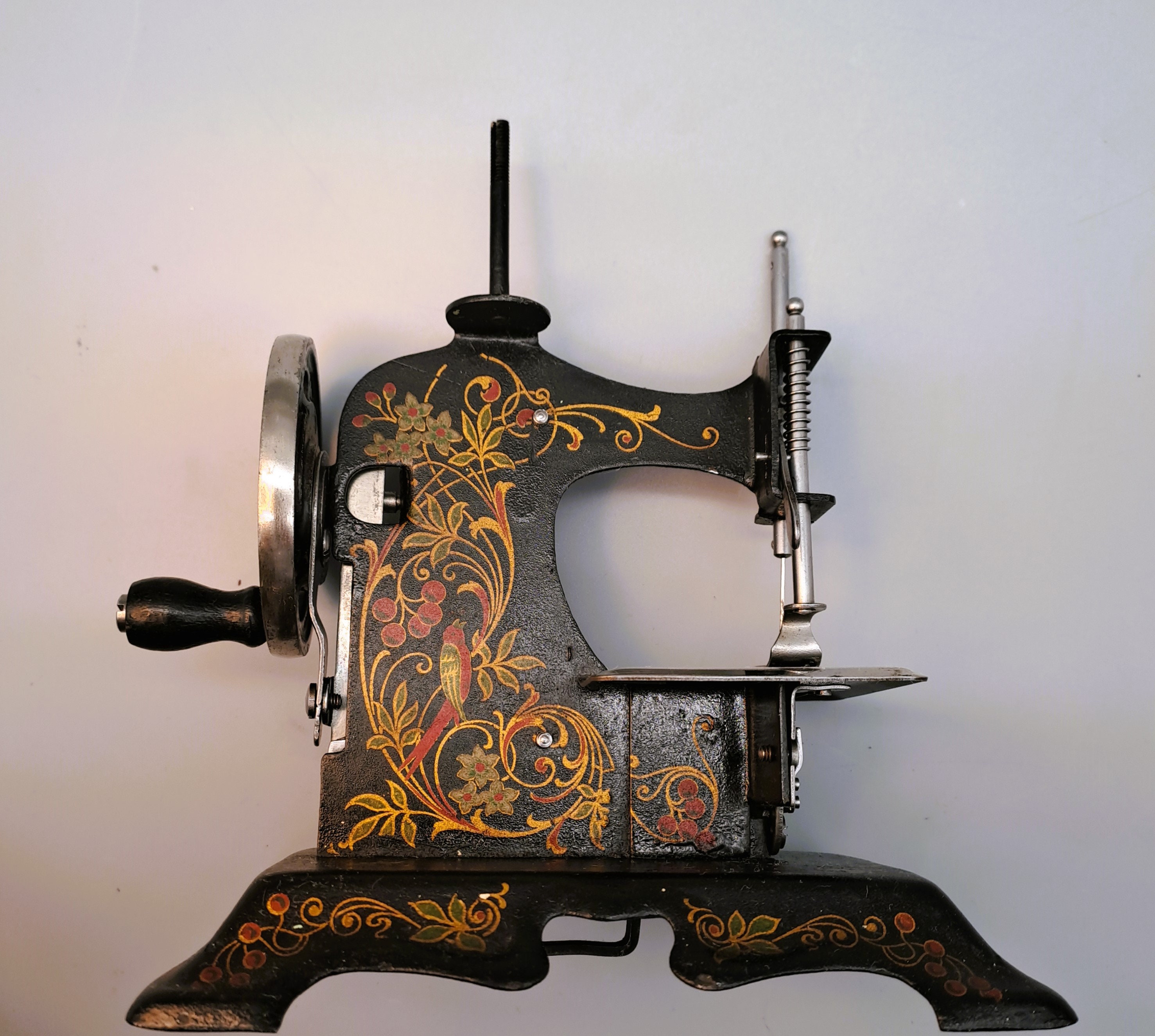 Muller Vintage Antique Toy Sewing Machine Model 2 Little Etsy