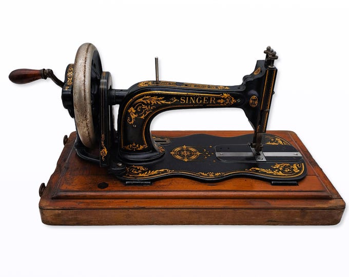Singer Hand Machine Singer Hand-crank Sewing Machine – Model 12 (year 1887) - Etsy