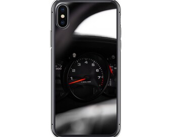 Porsche 911 996 Compteur de vitesse iPhone Case Car Mobile Phone Case Car Phone Case