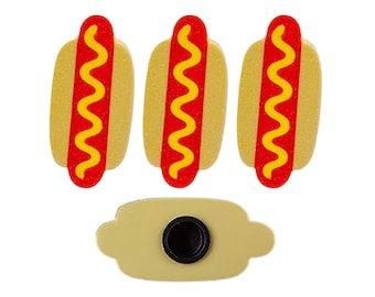 Zestaw 4 nakrętek na wentyle do hot dogów, zawieszek na koła i akcesoriów samochodowych