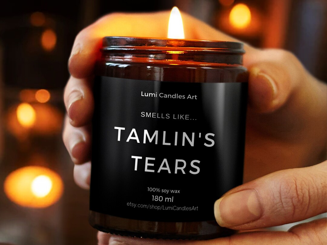 Bougie de larmes de Tamlin Bougie personnalisée drôle pour Etsy France