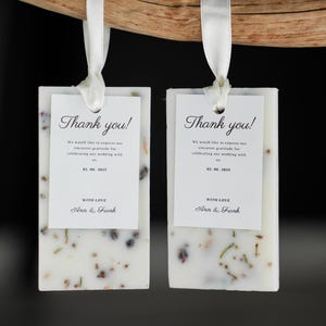 Duftende Flieder Beutel – Hochzeit Gastgeschenke Masse – Soja Aroma Beutel mit getrockneten Blumen – Geschenk für Sie, Brautjungfern, Gäste, Bachelorette