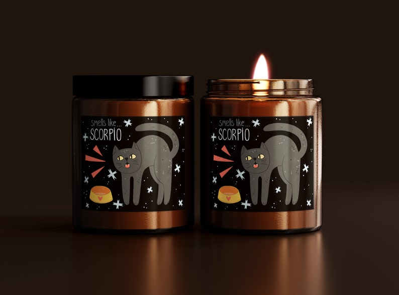 Smells Like Scorpio Personalised Zodiac Scorpio Happy image 2