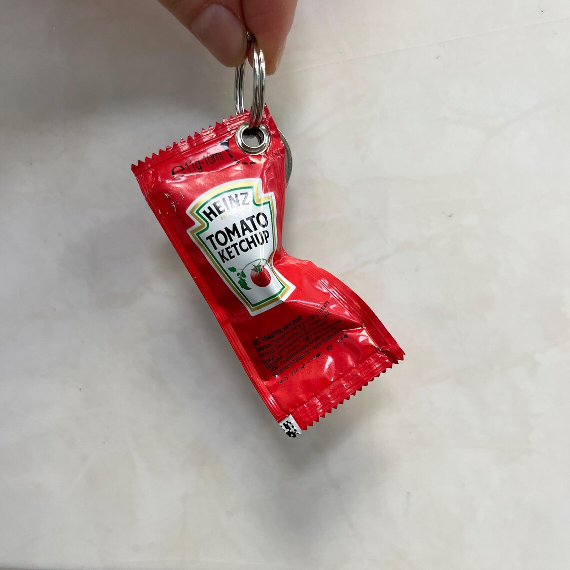 Heinx Keychains Handmade Up-cycled Heinz Tomato Ketchup Keyring/keychain - Etsy