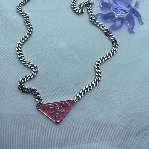 Prada necklace etsy clearance