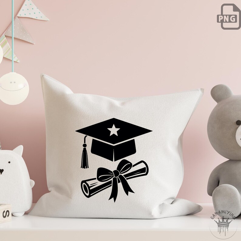Senrior Cap Vector Graduation Cap and Diploma PNG – Diploma Clipart, Graduation Vector ...