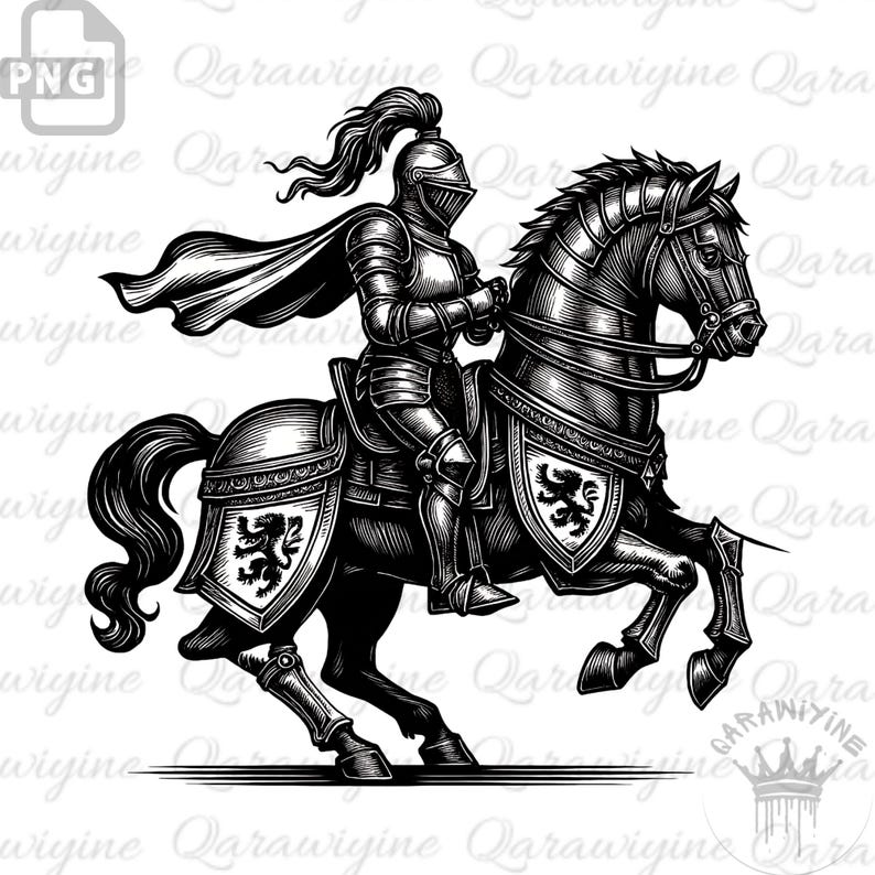 Crusaders PNG – Knights Templar Clipart, Medieval Christian Warrior Art ...