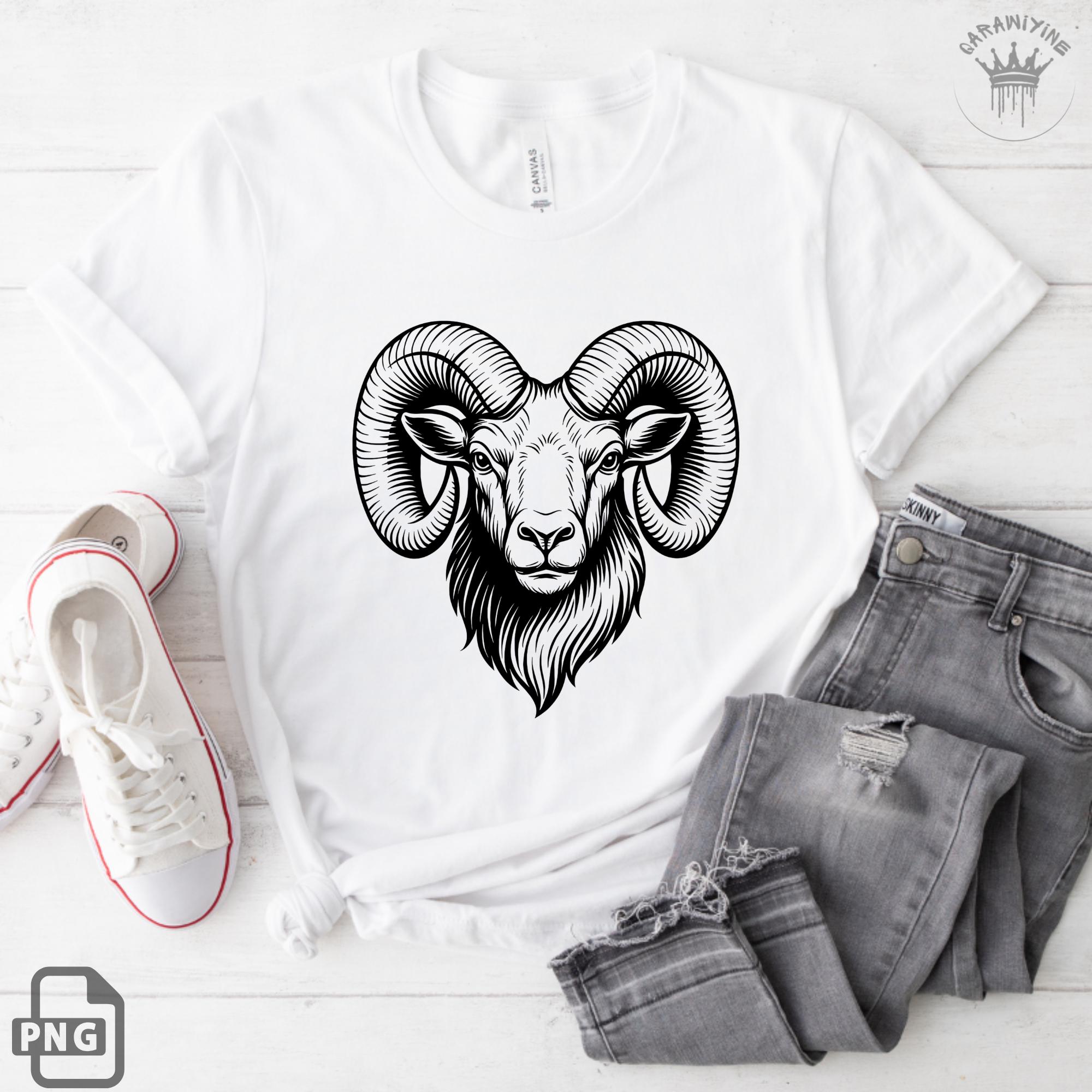 Ram Head PNG – Tribal Ram Horns, Aries Clipart, Ram Head Vector, Horned ...