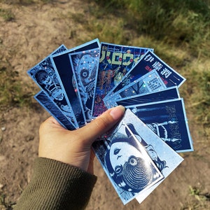 Horror Holographic Sticker