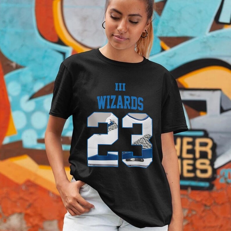 Number 23 Goat Shoes Unisex Shirt to Match Sneaker Wizards 3s - Etsy