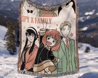 Anime Hand Woven Blanket | Woven Wall Hanging