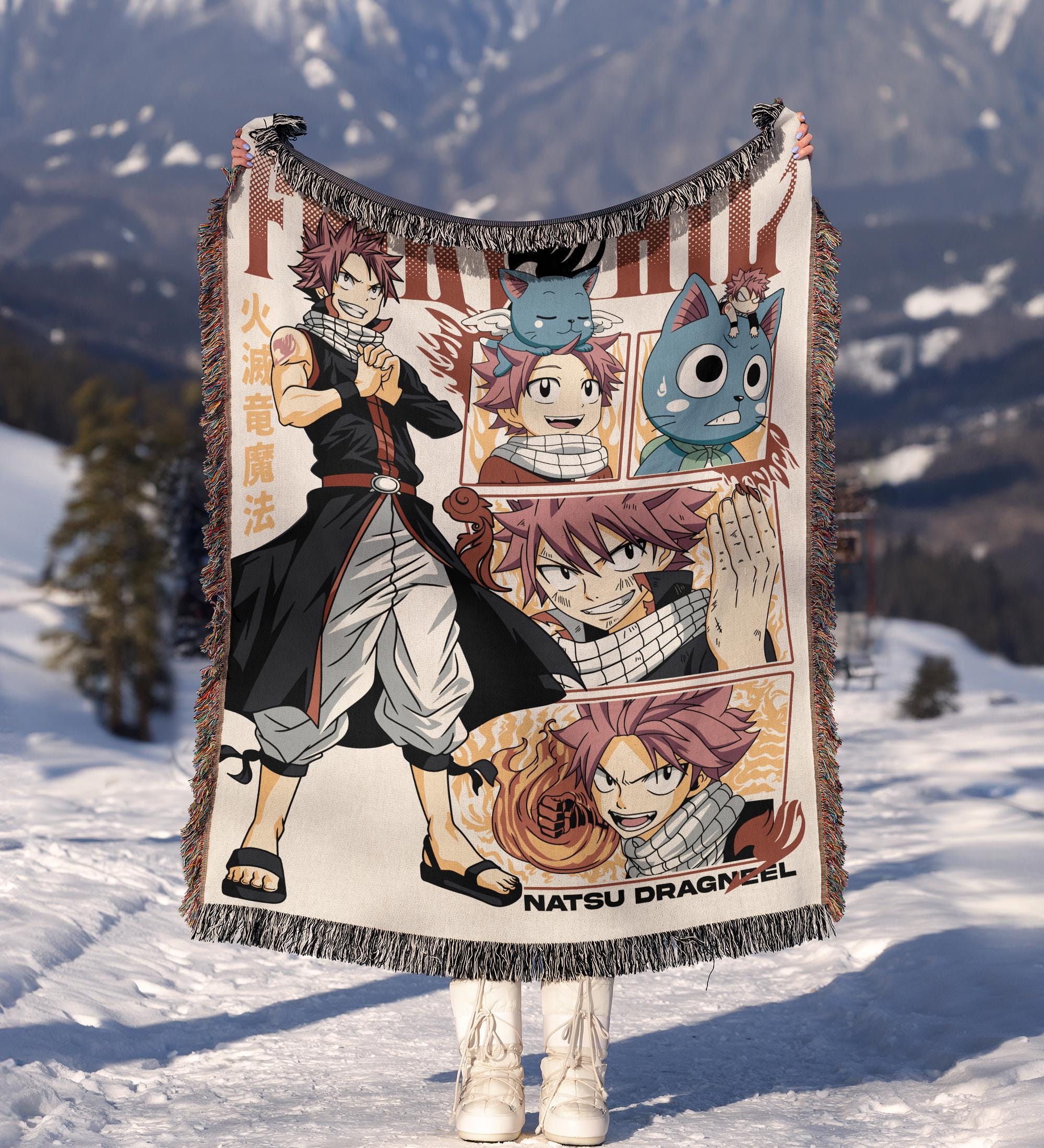 Fairy Tail Blanket Etsy