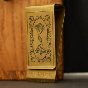 Carteira de metal com clipe para dinheiro gravado a laser para homens, clipe exclusivo para dinheiro, carteira fina gravada, clipe para dinheiro, carteira, clipe para dinheiro, carteira, clipe para dinheiro de latão