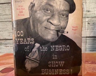 Tom Fletcher 100 Jahr des Negers im Showgeschäft! Burg & Co 1954 1st Ed