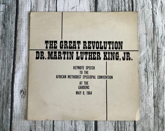 The Great Revolution Dr. Martin Luther King Jr.