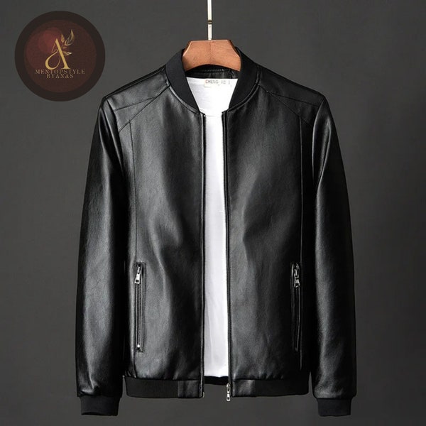 Men's Jacket | Zipper-Up Style | Pocket | Streetwear  Stylish Jacket