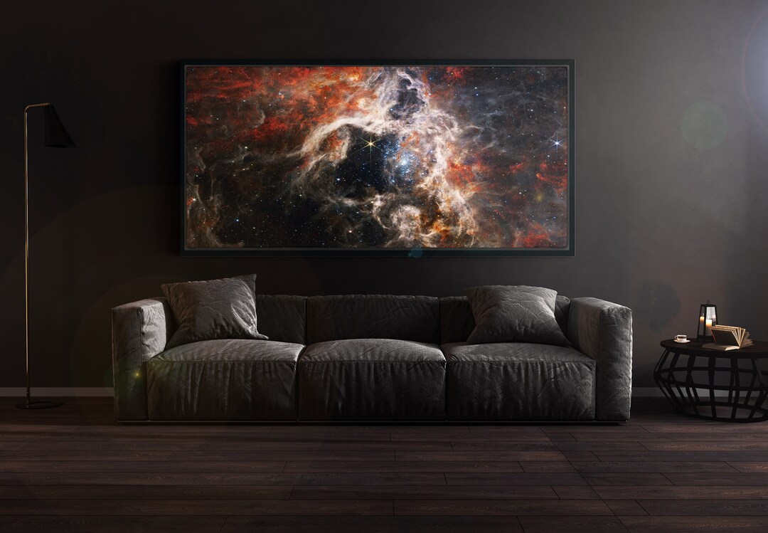 Tarantula Nebula Wall Art Print James Webb NGC2070 NASA ESA - Etsy