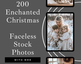 200+ Enchanted Christmas Stock Images | Faceless Instagram MRR