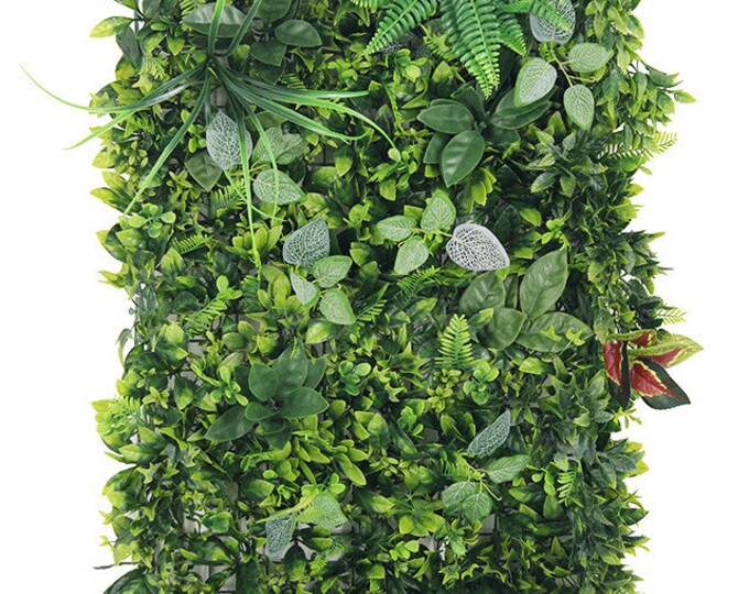 Large Artificial Plant Green Wall Panel Etsy UK