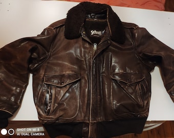 ヴィンテージ 60年代/70年代 Schott A2 ボンバーレザー パンク
