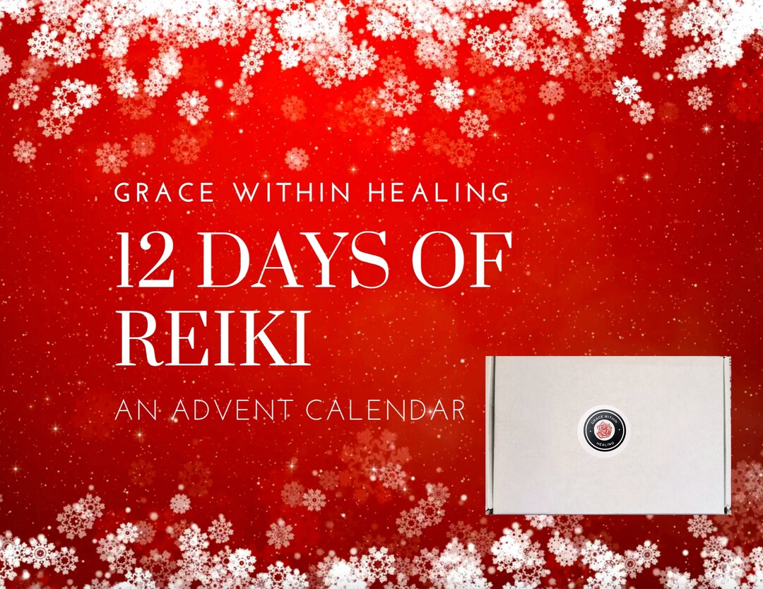 The 12 Days of Reiki Advent Calendar Etsy UK
