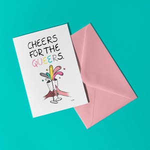 LGBTQ+ Celebration Greeting Card | Funny Congratulations Card for Gay, Lesbian, Queer, Friend, Brother, Sister
