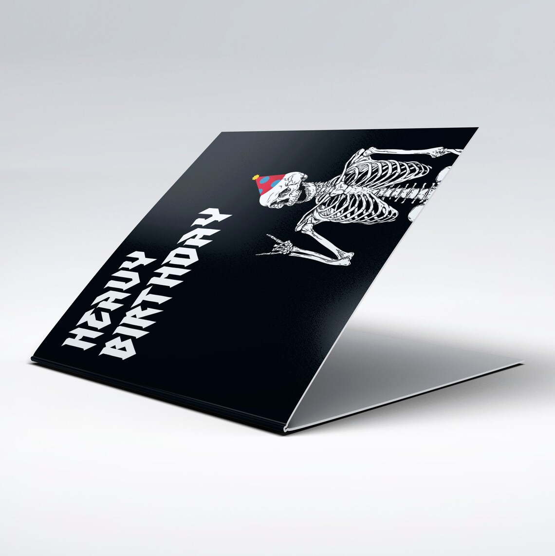 Heavy Birthday Card – Heavy Metal Birthday Card, Rock 'n' Roll Gift for ...