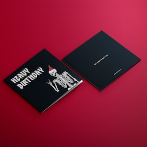 Heavy Birthday Card – Heavy Metal Birthday Card, Rock 'n' Roll Gift for ...