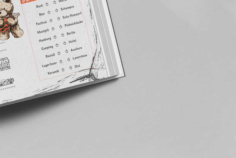 Friendship Book for Rockers Metalheads Adults Funny Gift Hardcover Best