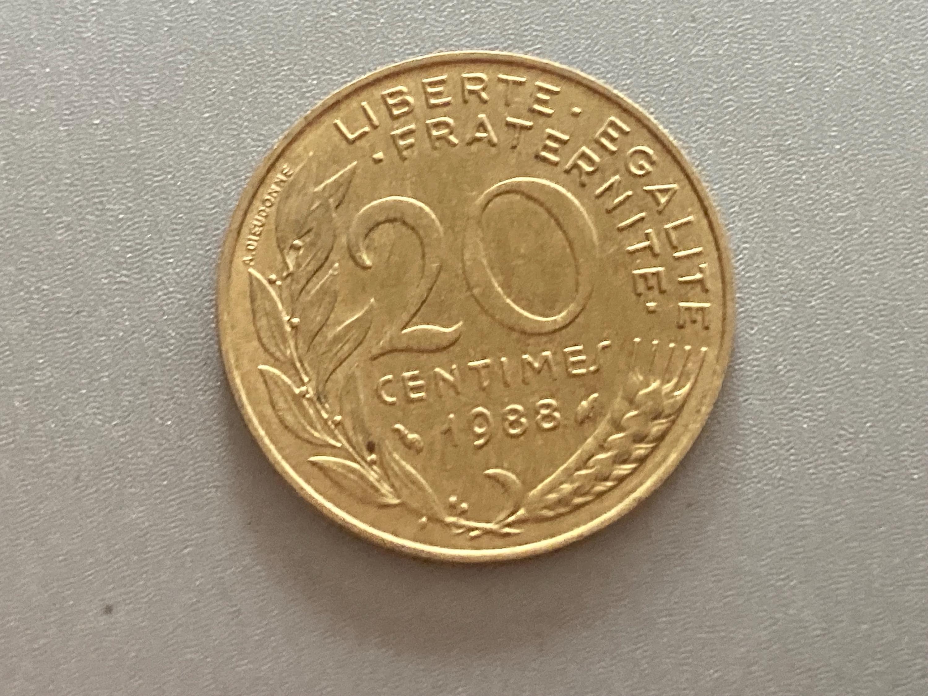 20 centimes france - Etsy 日本