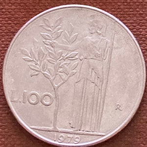 Monnaies de Circulation Pièce Italie 100 Lire 1979