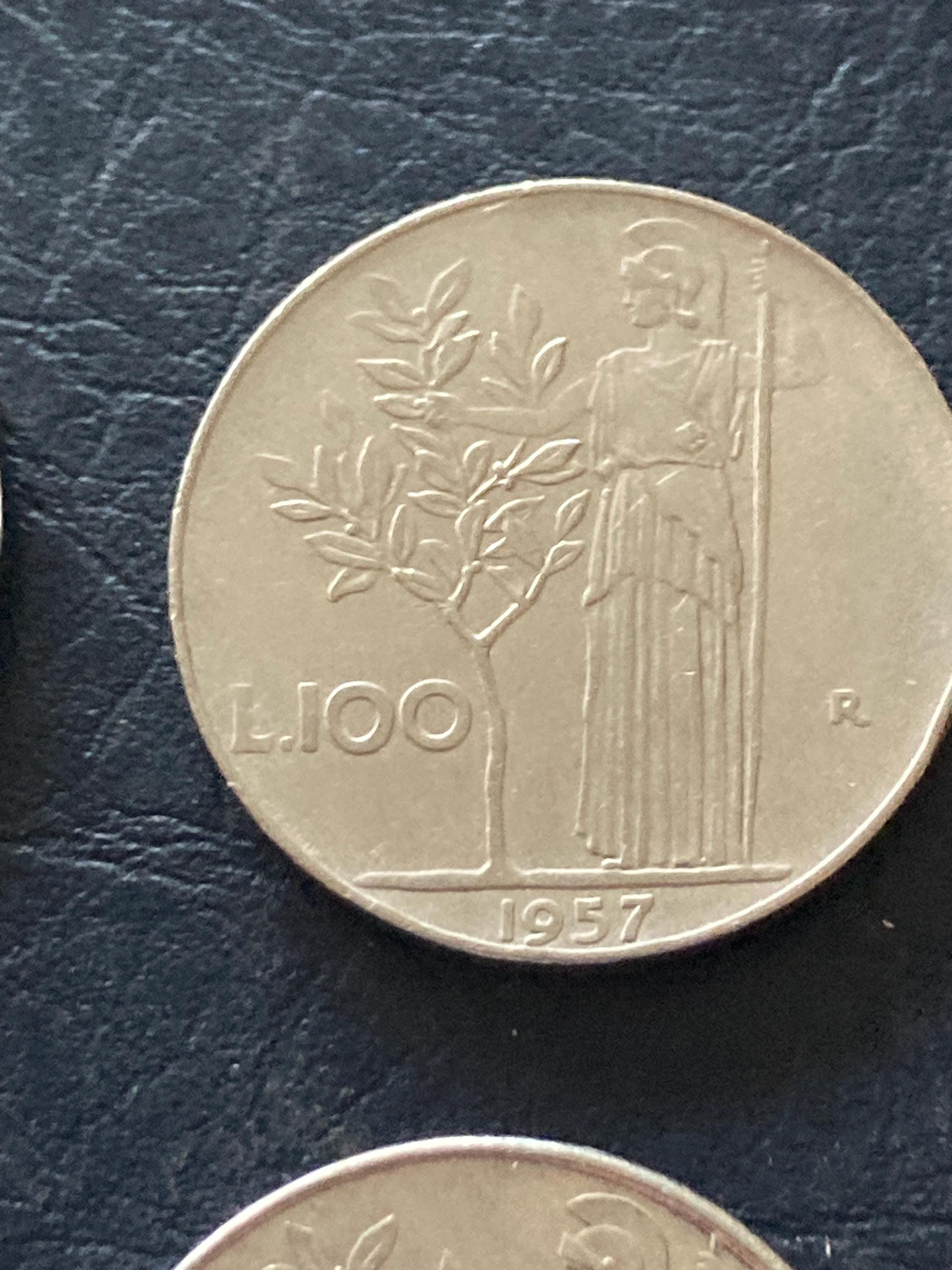 100 lire 1957 - Etsy 日本