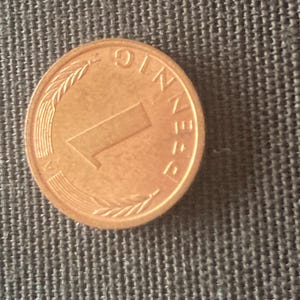 Coin Coins Circulation Coin Germany BRD 1 Pfennig 1994 A